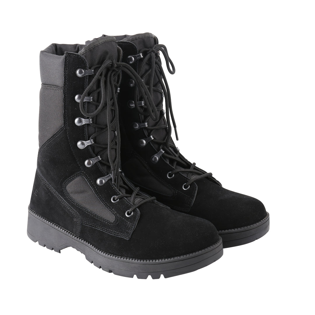 Hohe Outdoor-Stiefel mit Schnürung und Profilsohle für Herren