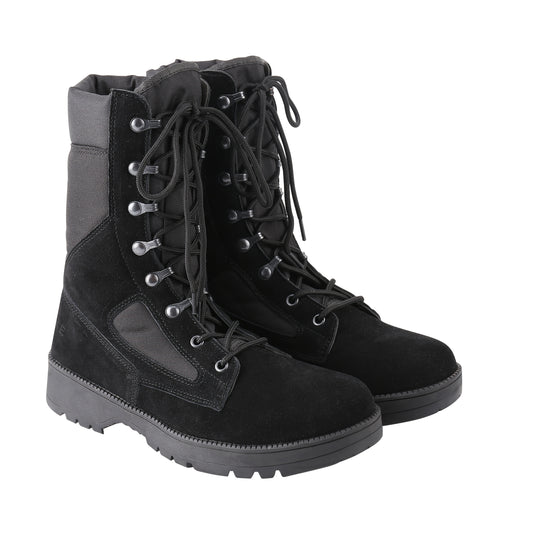 Hohe Outdoor-Stiefel mit Schnürung und Profilsohle für Herren