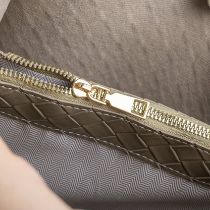 Vegane Leder-Shopper-Tasche Leicht und Strukturiert