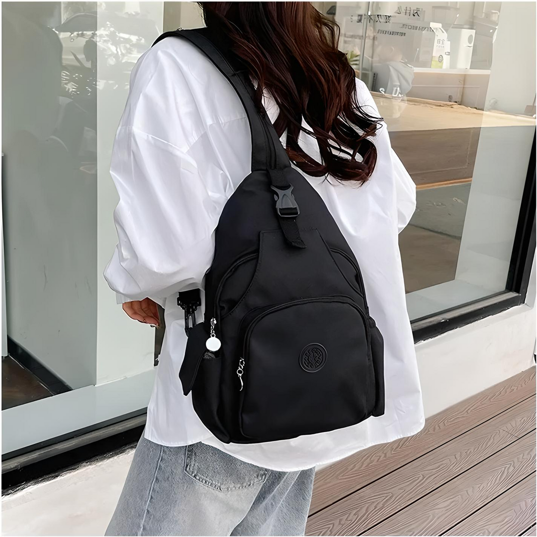 Leichter Umhänge-Rucksack mit Sicherheitsfach für Damen