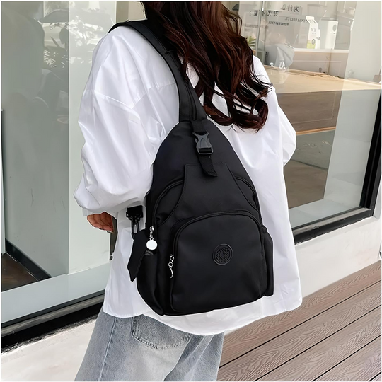 Leichter Umhänge-Rucksack mit Sicherheitsfach für Damen
