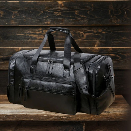 Großvolumige Duffel Reisetasche mit Schultergurt für Herren