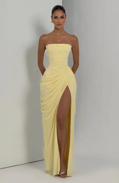 Maxikleid aus leichtem, atmungsaktivem Stoff