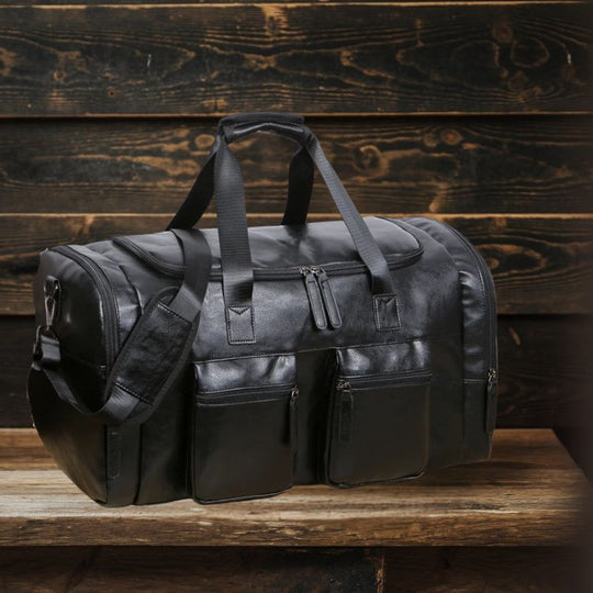 Großvolumige Duffel Reisetasche mit Schultergurt für Herren