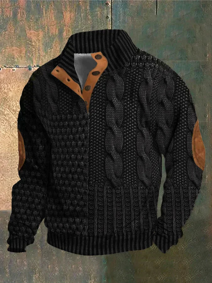 Langlebiger Bequemer Strickpullover