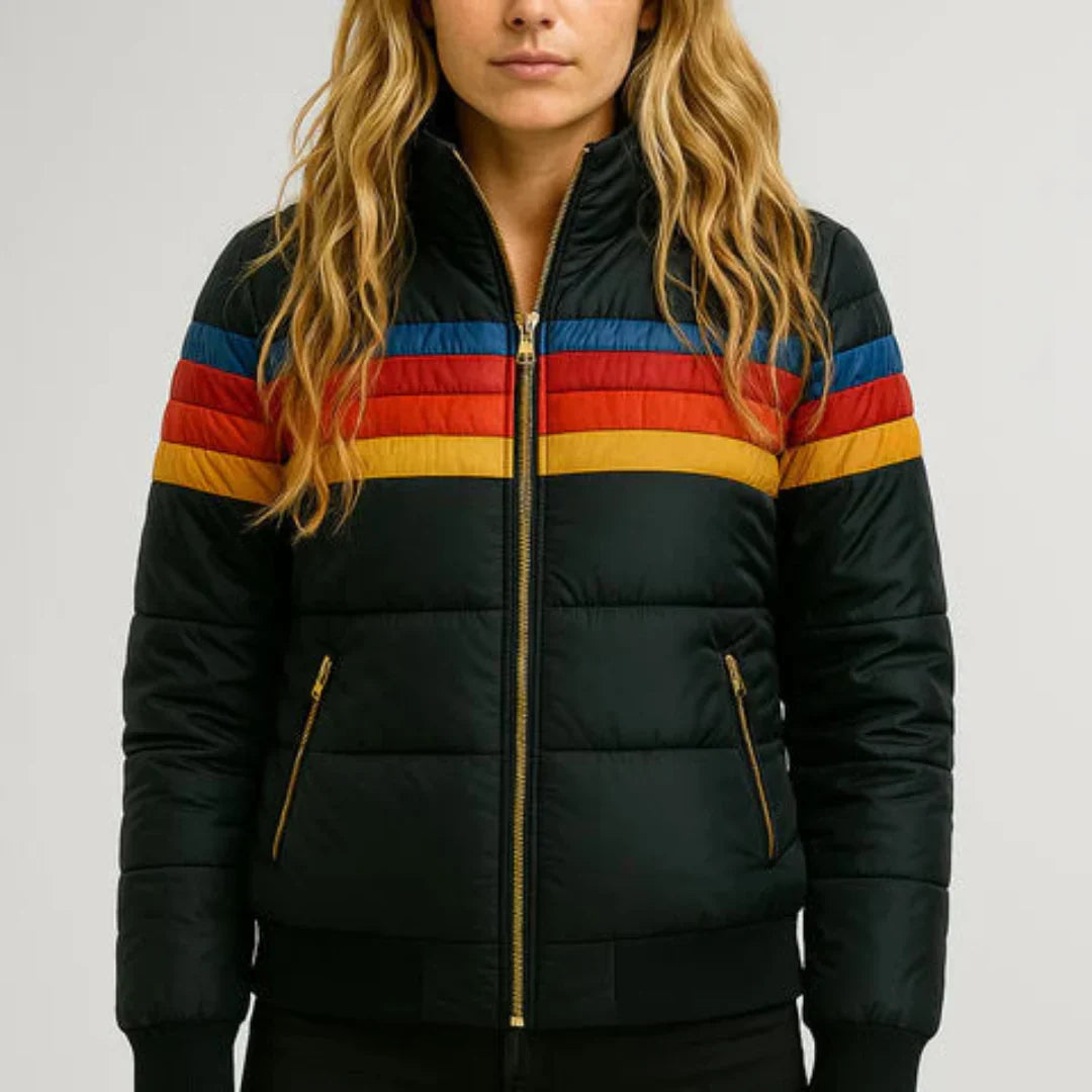 Damen Regenjacke Mit Modernem Design
