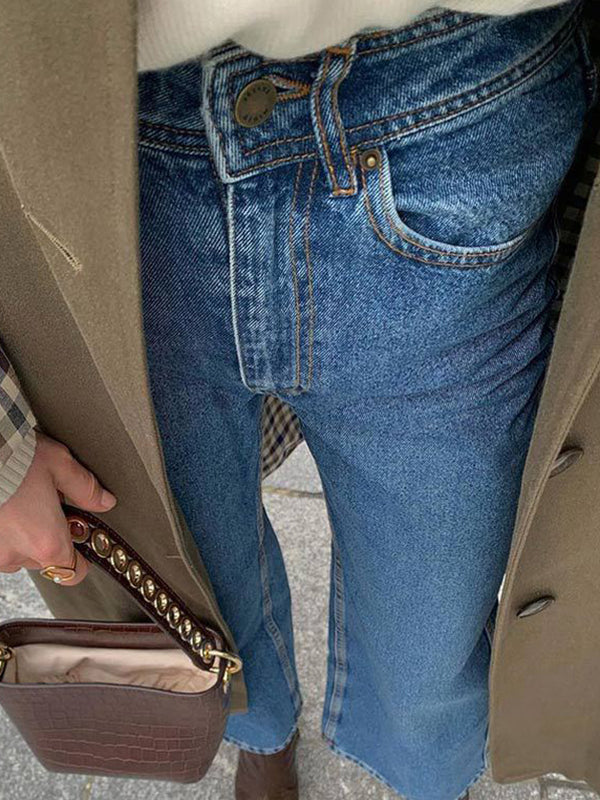 Damen Trenchcoat Mit Karomuster Und Reverskragen