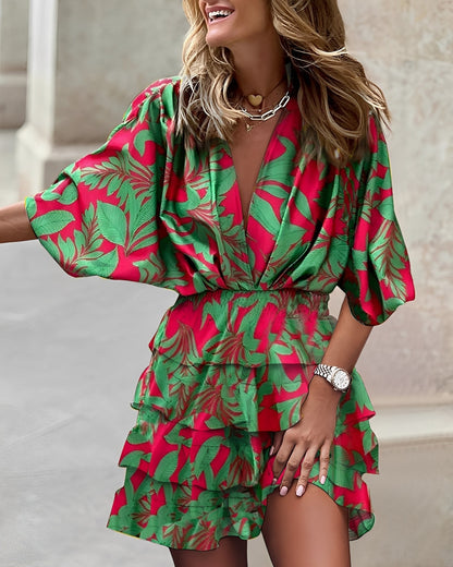 Damen Asymmetrisches Mini Kleid Stilvoll und Bequem