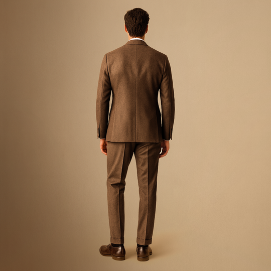 Herren Anzug Dreiteilig Im Vintage Stil