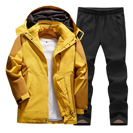 Damen Outdoor Set 3 In 1 Mit Jacke Fleece Und Hose