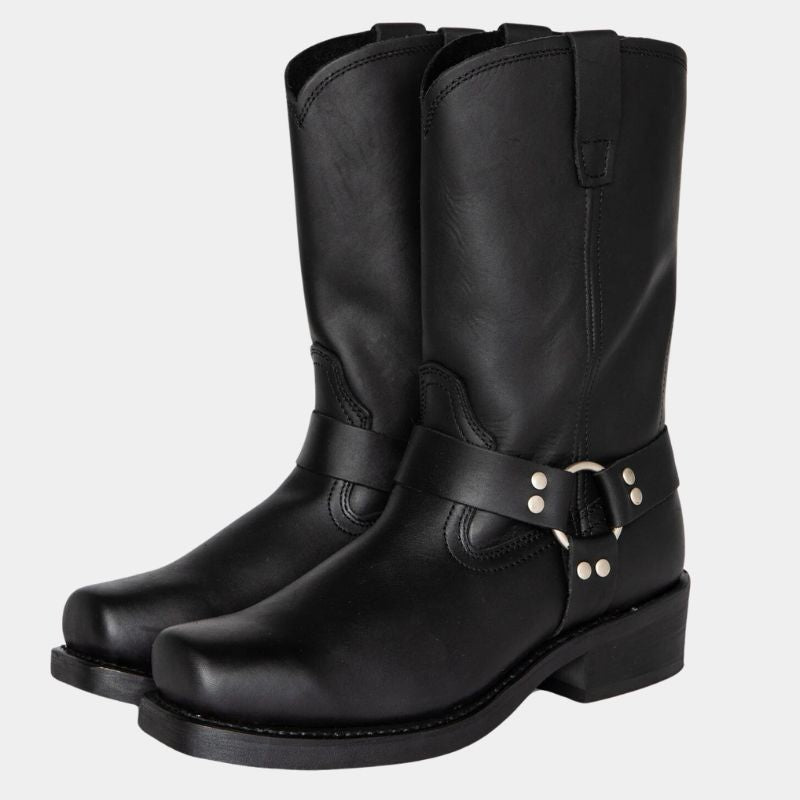 Damen Cowboystiefel Im Vintage Look