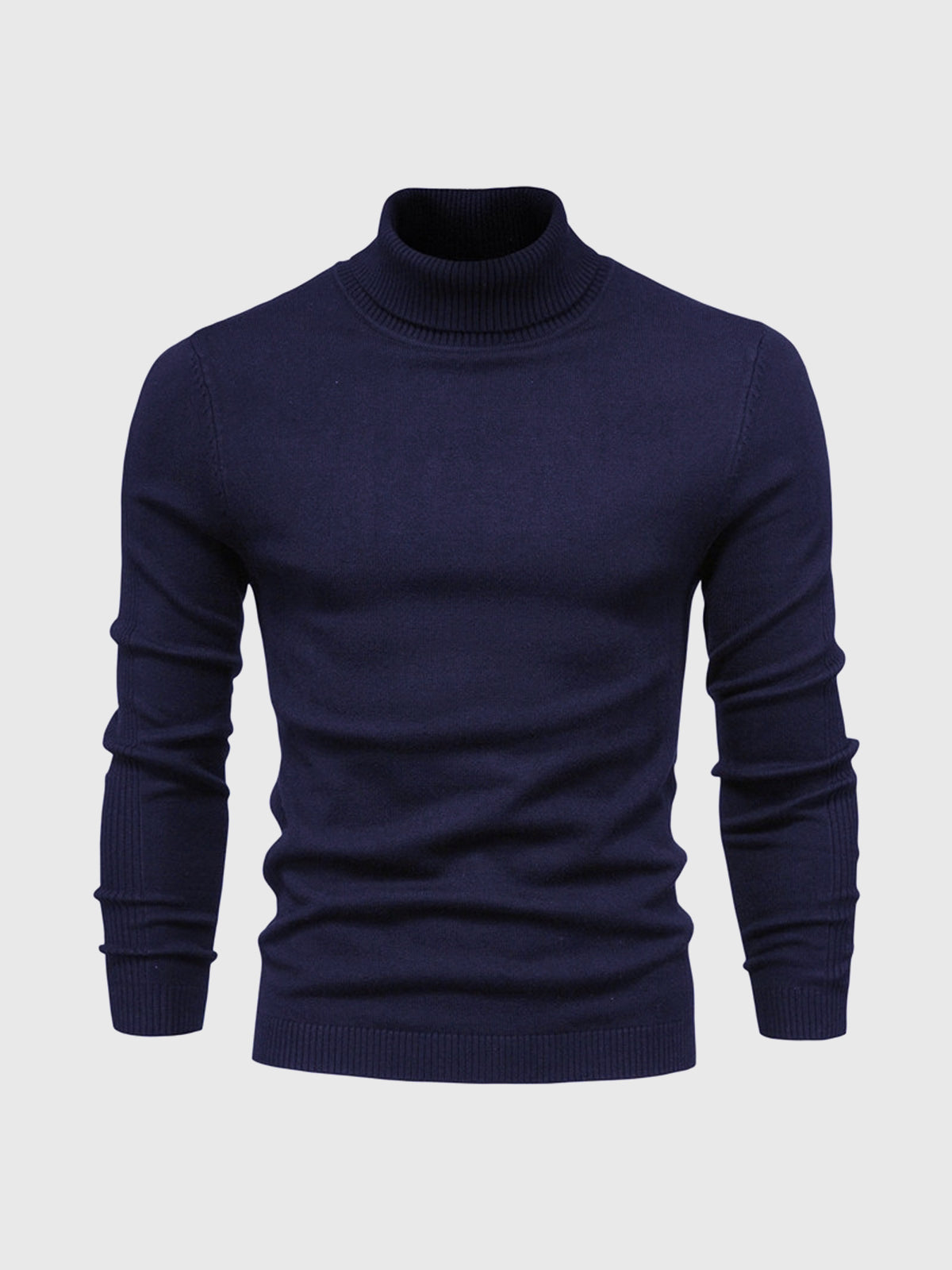 Rollkragenpullover mit zeitlosem Design für Herren