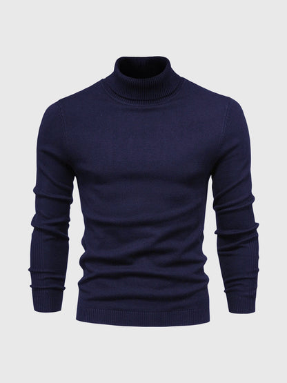 Rollkragenpullover mit zeitlosem Design für Herren