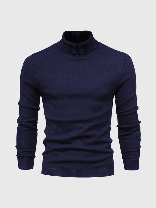 Rollkragenpullover mit zeitlosem Design für Herren