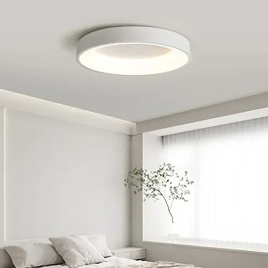 Runde LED-Deckenlampe – Skandinavisches Design & warmweißes Licht