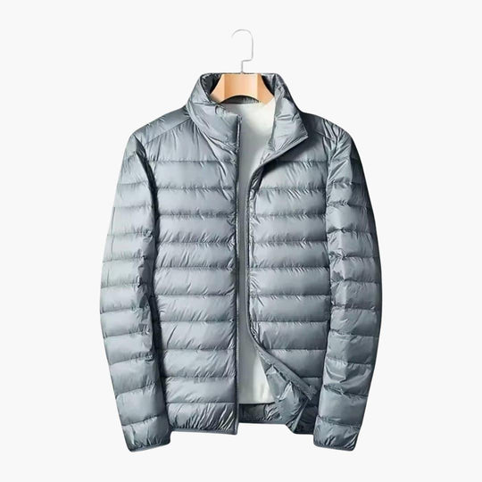 Herren Winterjacke Mit Daunenfüllung Und Wetterfestem Design