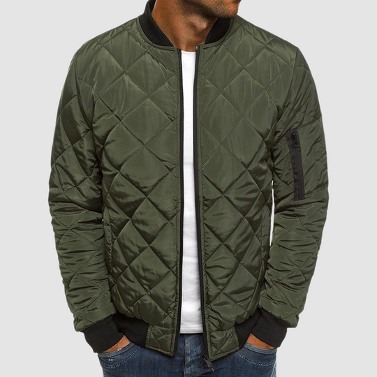Herren Übergangsjacke Mit Revers Und Klassischem Schnitt