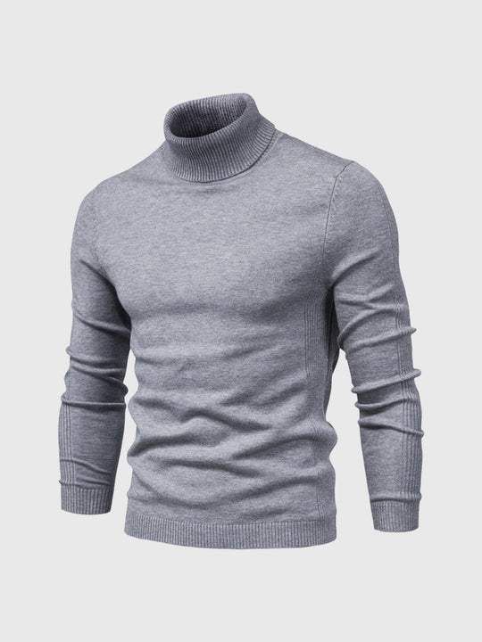Rollkragenpullover mit zeitlosem Design für Herren