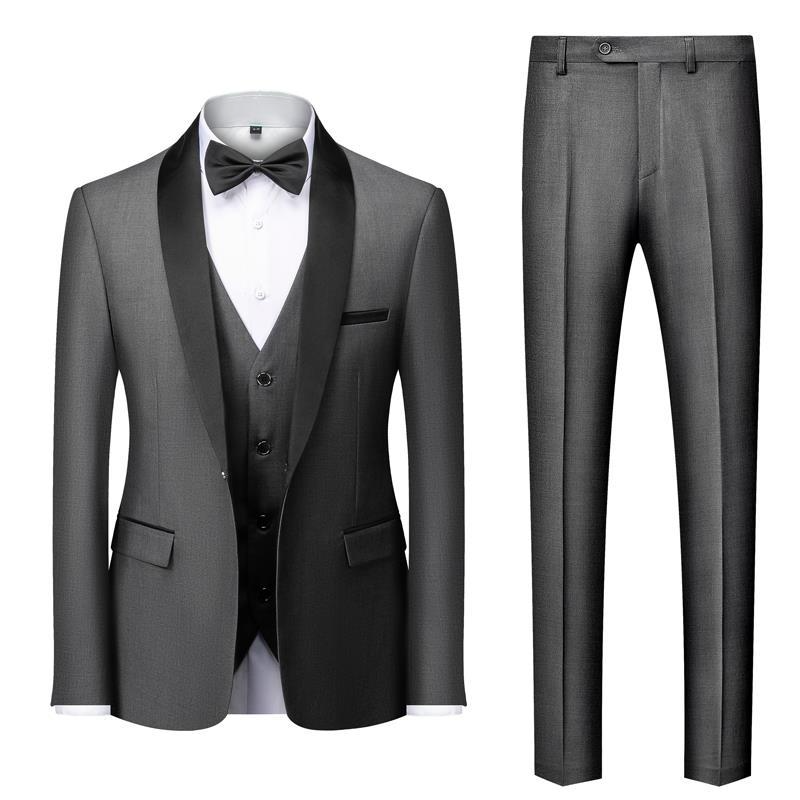 Herren Klassischer Anzug Mit Moderner Silhouette