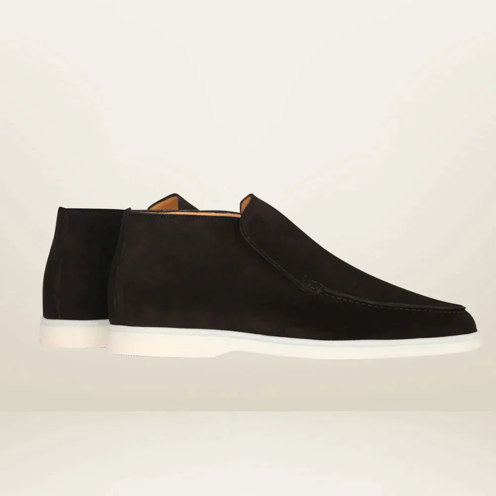 Herren Wildleder Loafers Mit Zeitlosem Design