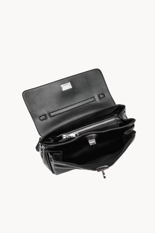 Elegante Business Schultertasche aus veganem Leder für Damen