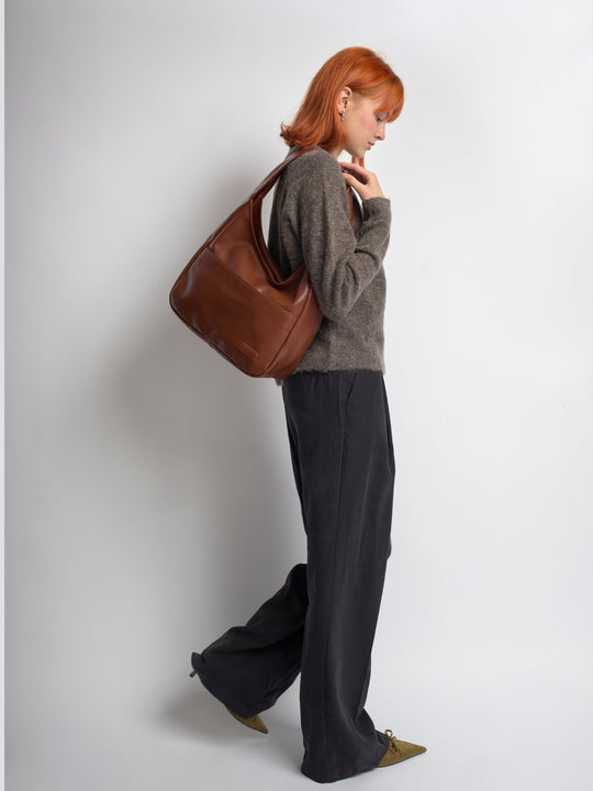 Elegante Schlichte Schultertasche für Damen