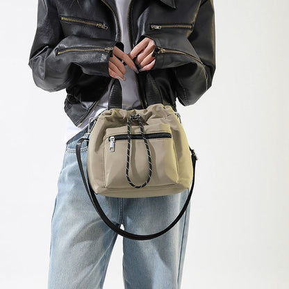 Nylon Kordelzugtasche Leicht Wasserabweisend