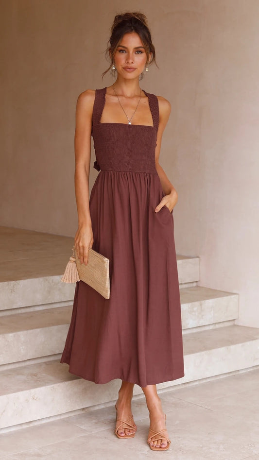 Elegantes Maxikleid für stilvolle Sommerabende