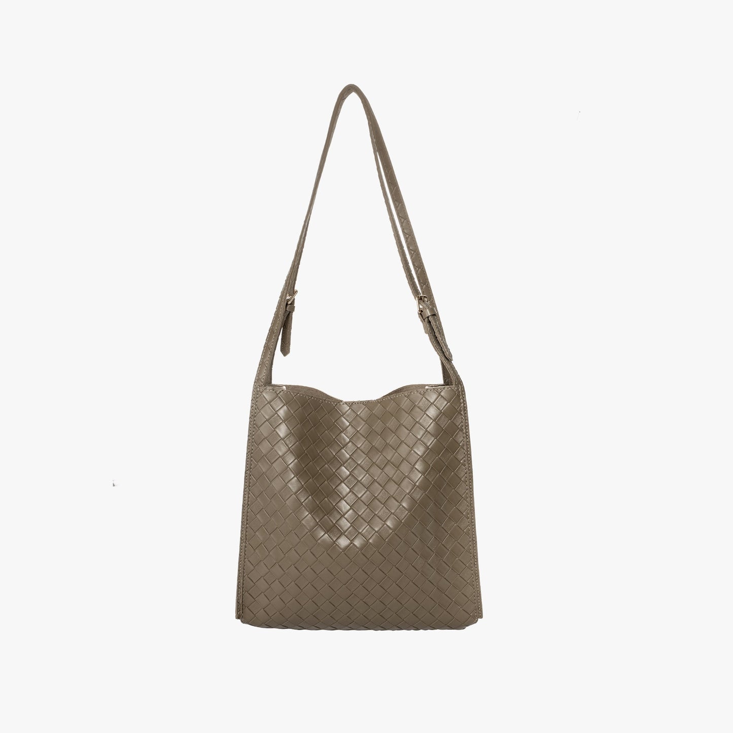 Vegane Leder-Shopper-Tasche Leicht und Strukturiert