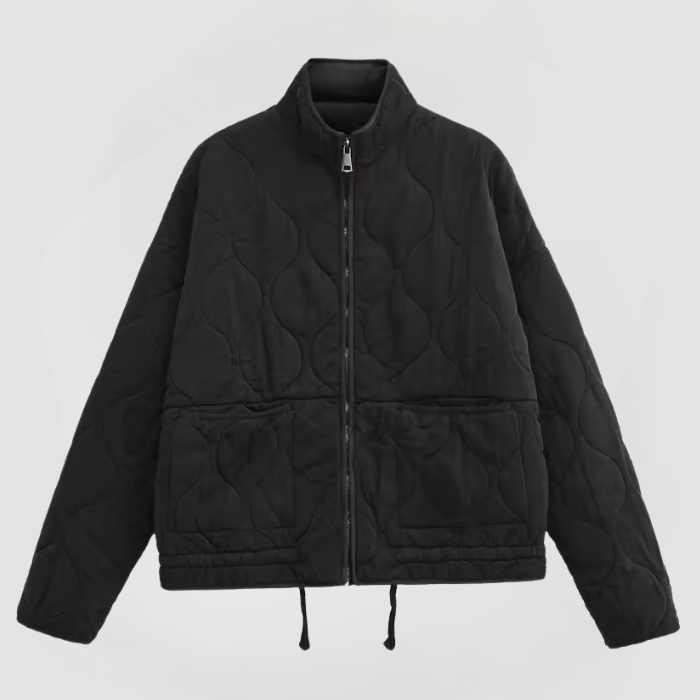 Damen Steppjacke Mit Lockerer Passform