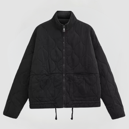 Damen Steppjacke Mit Lockerer Passform