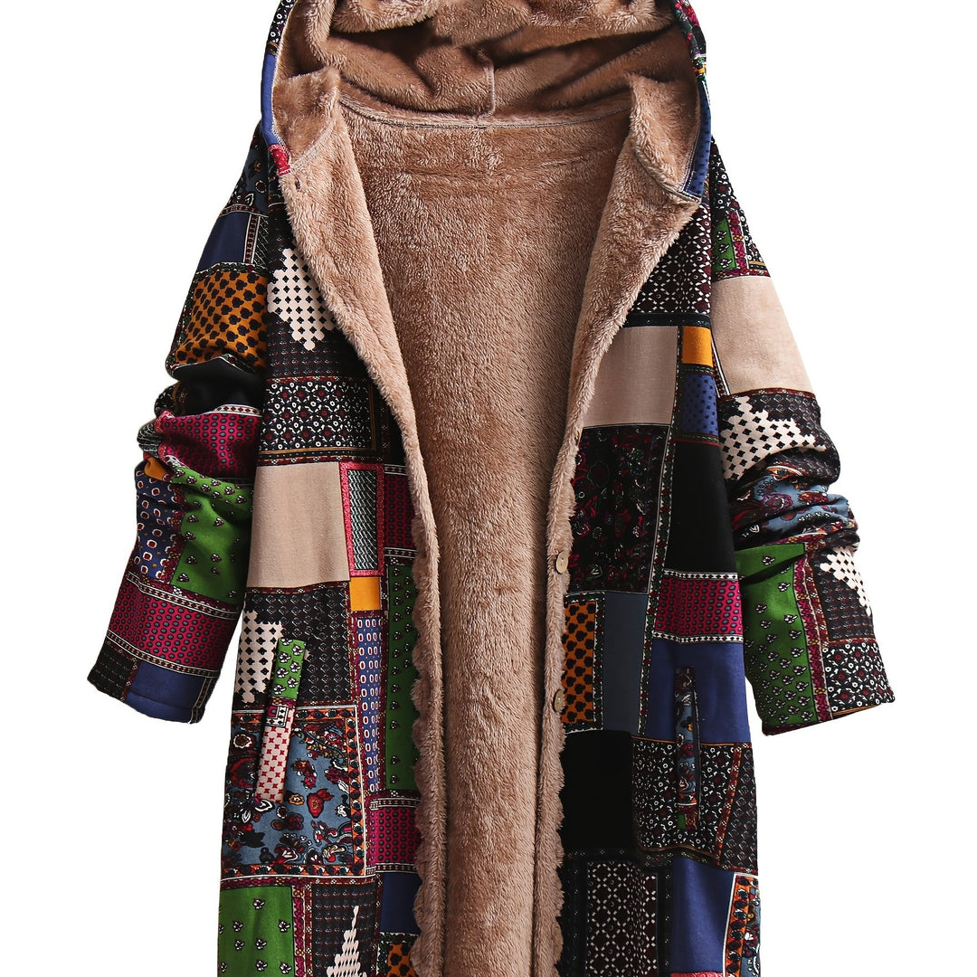 Trendige Winterjacke mit Kapuze für Damen