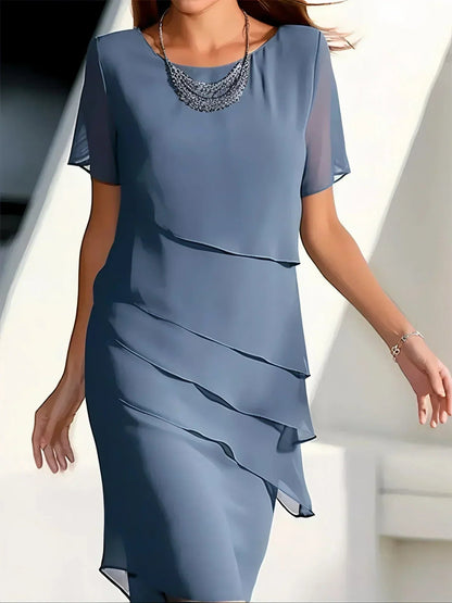 Elegantes Midikleid für Damen Zeitloser Chic Abendmode