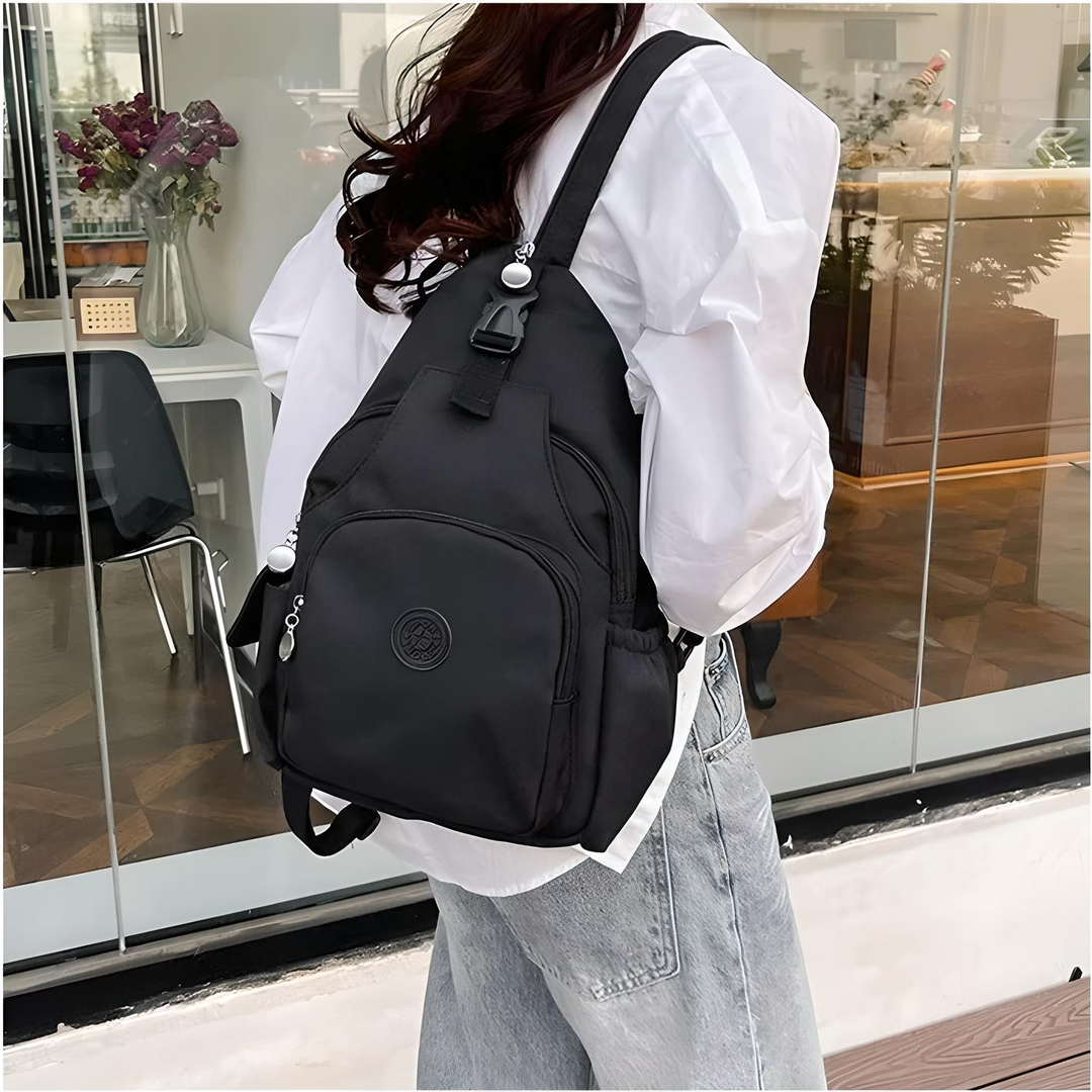 Leichter Umhänge-Rucksack mit Sicherheitsfach für Damen
