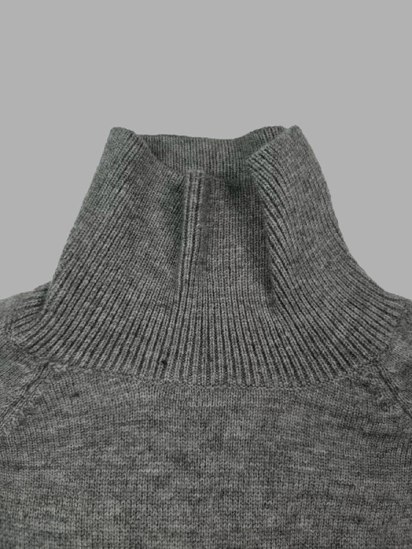 Damen Rollkragenpullover Mit Lockerem Schnitt