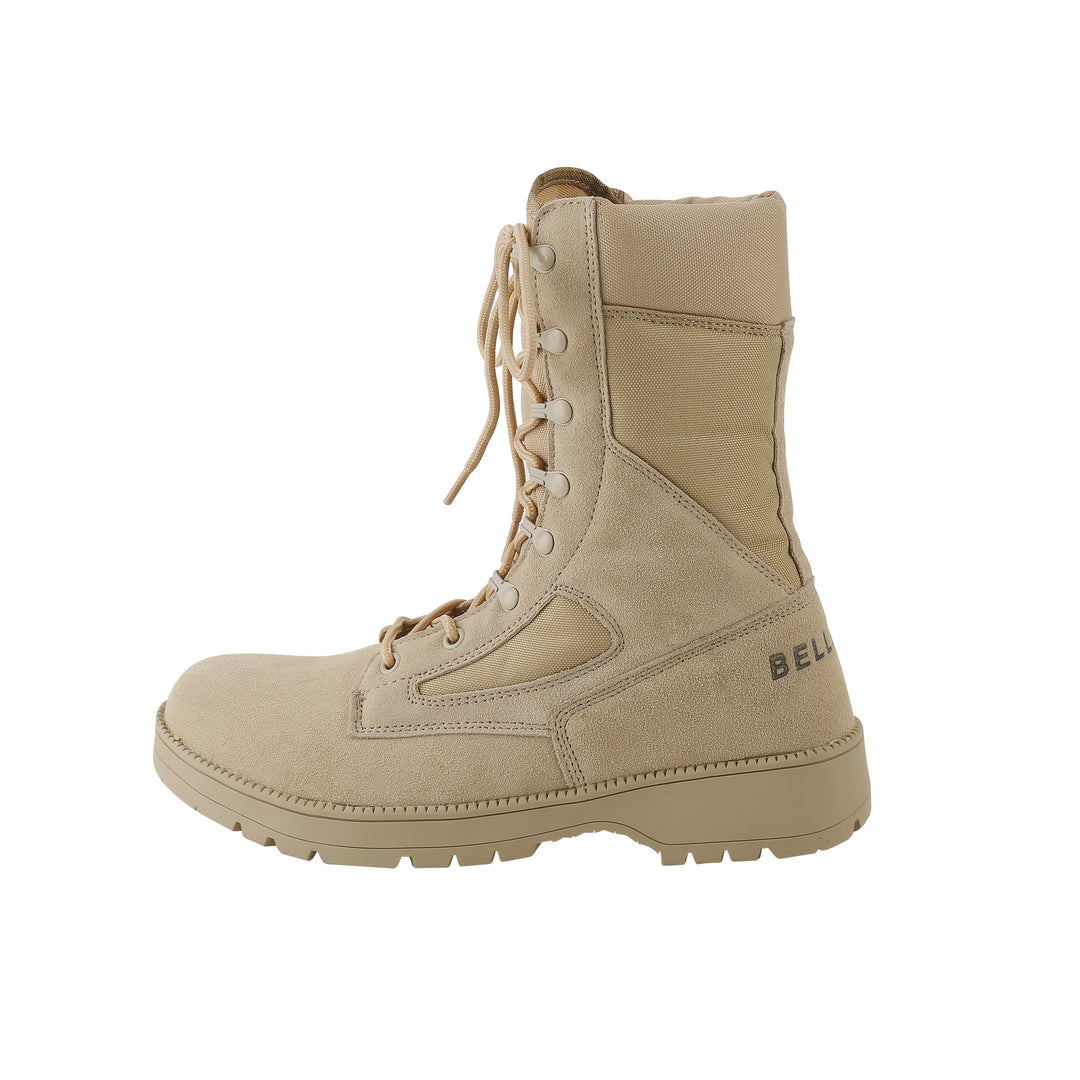 Hohe Outdoor-Stiefel mit Schnürung und Profilsohle für Herren