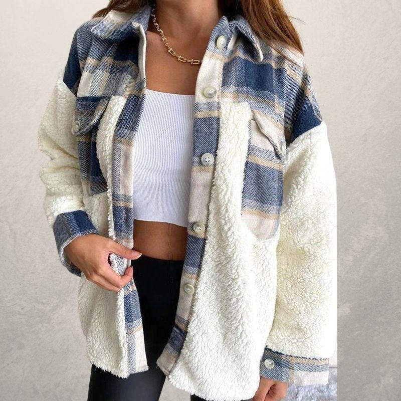 Damen Baumwolljacke Mit Klassischem Design