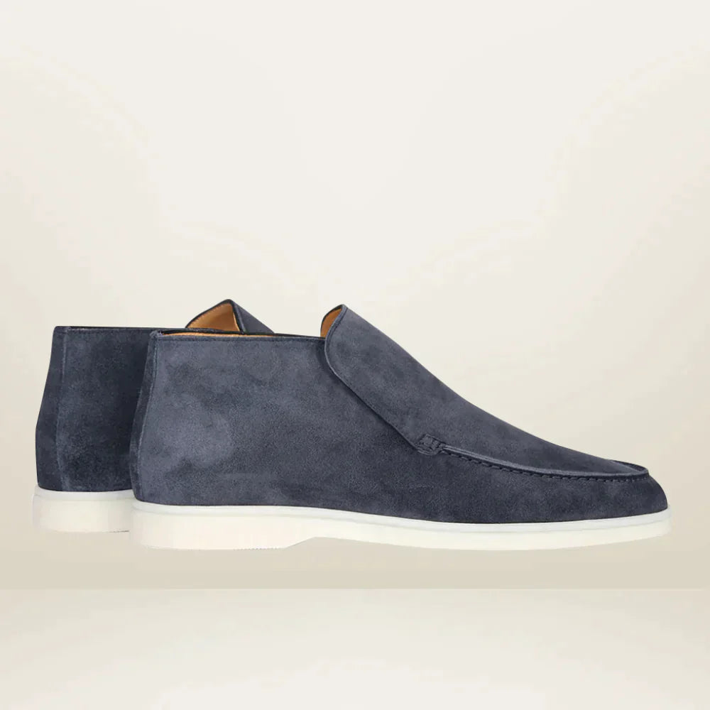 Herren Wildleder Loafers Mit Zeitlosem Design