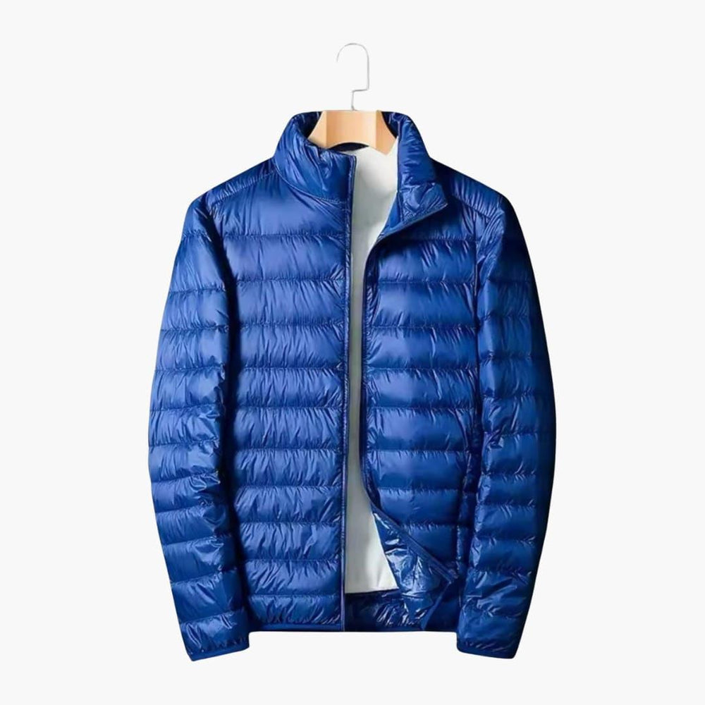 Herren Winterjacke Mit Daunenfüllung Und Wetterfestem Design