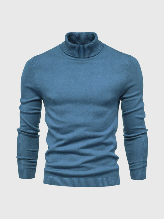 Rollkragenpullover mit zeitlosem Design für Herren