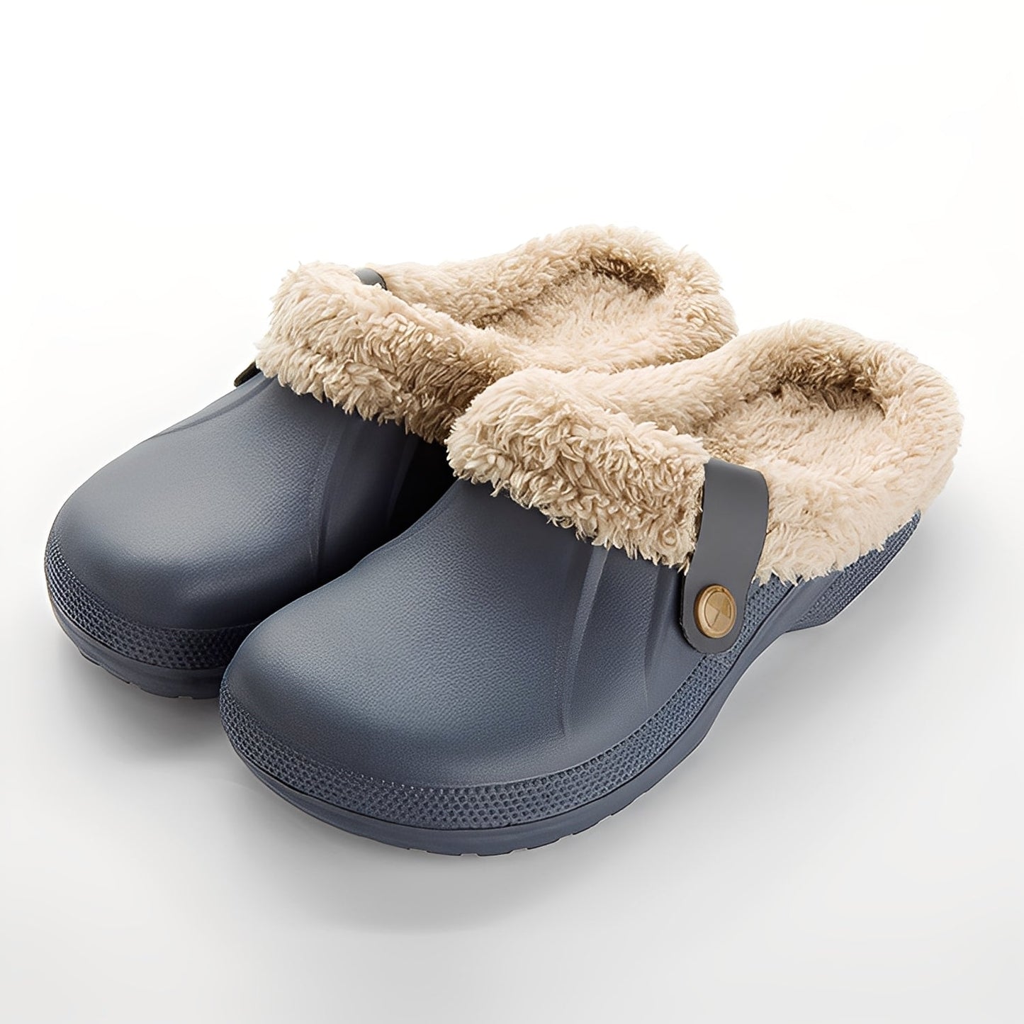 Damen-Fleecegefütterte Warme Clogs