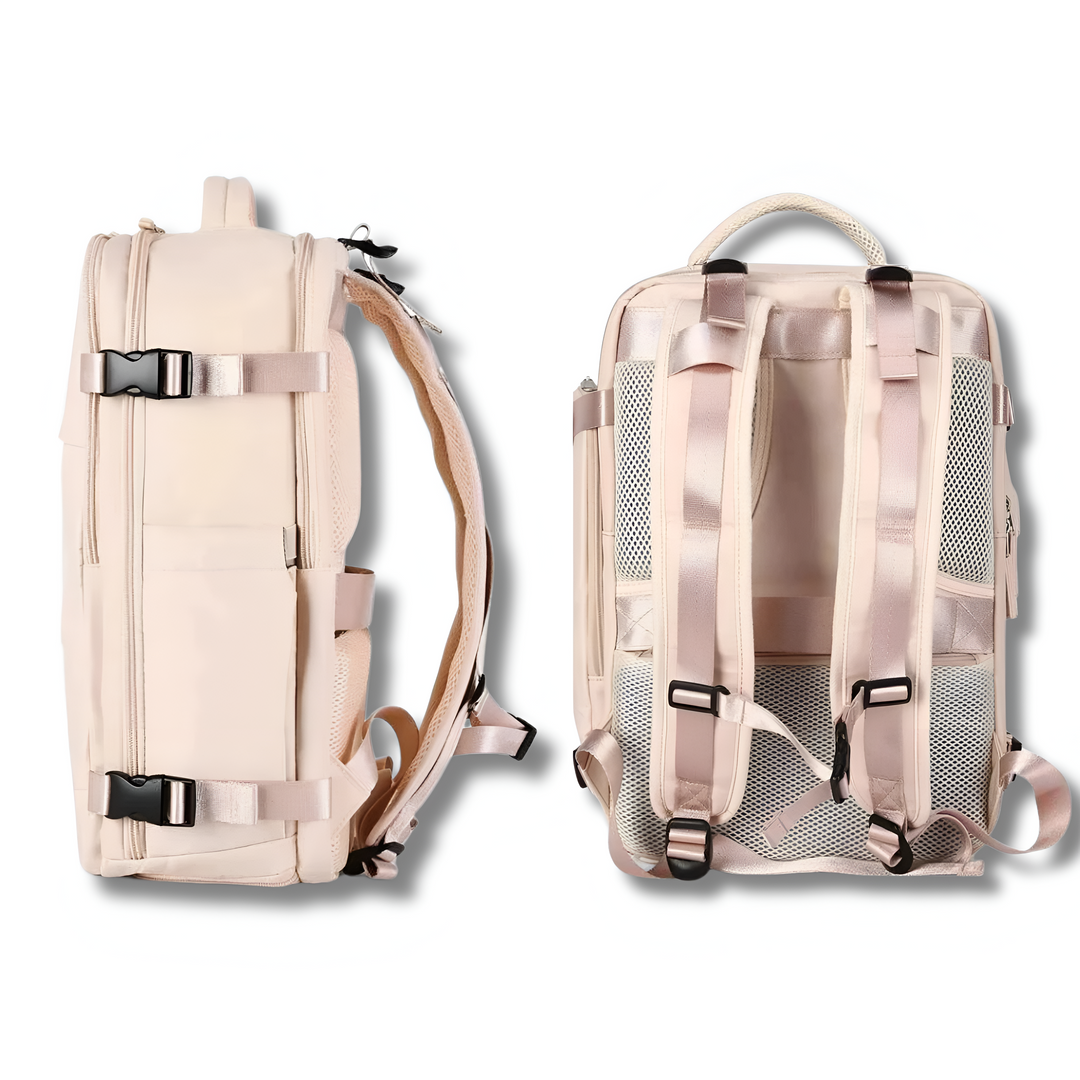 Multifunktionaler Reiserucksack mit USB-Anschluss für Damen