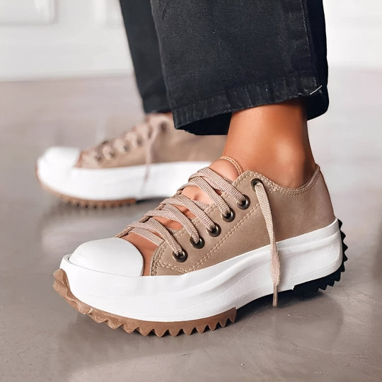 Damen Freizeitschuhe Mit Dicker Sohle