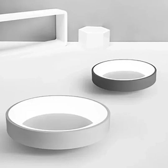 Runde LED-Deckenlampe – Skandinavisches Design & warmweißes Licht