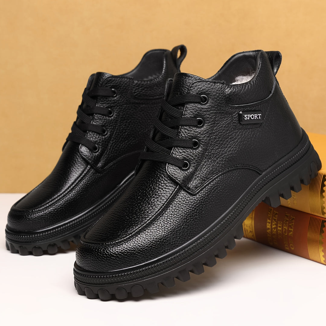 Winter Schnürboots mit Profilsohle für Herren