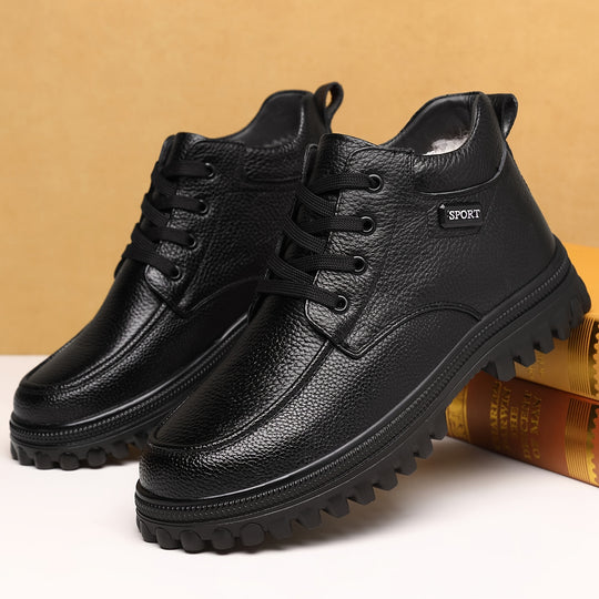 Winter Schnürboots mit Profilsohle für Herren