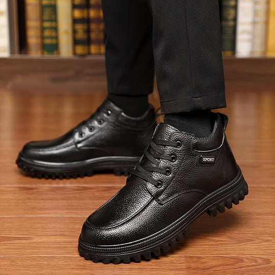 Winter Schnürboots mit Profilsohle für Herren