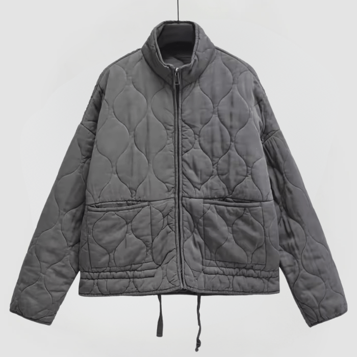 Damen Steppjacke Mit Lockerer Passform