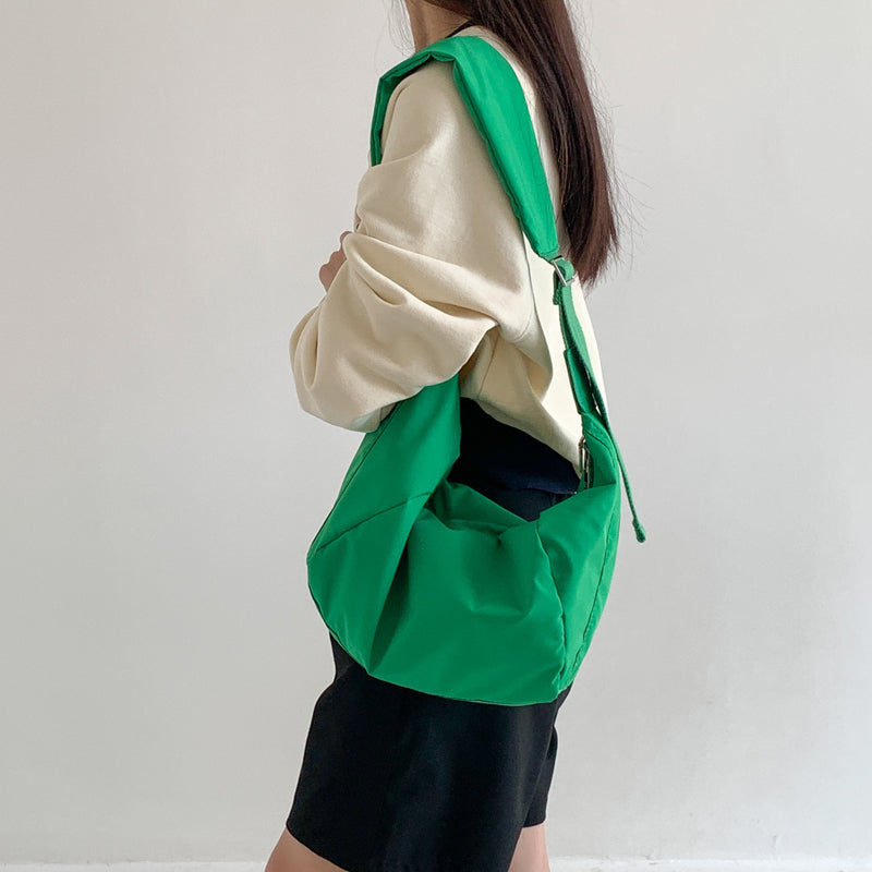 Nylon Puffer Hobo Umhängetasche mit verstellbarem Riemen
