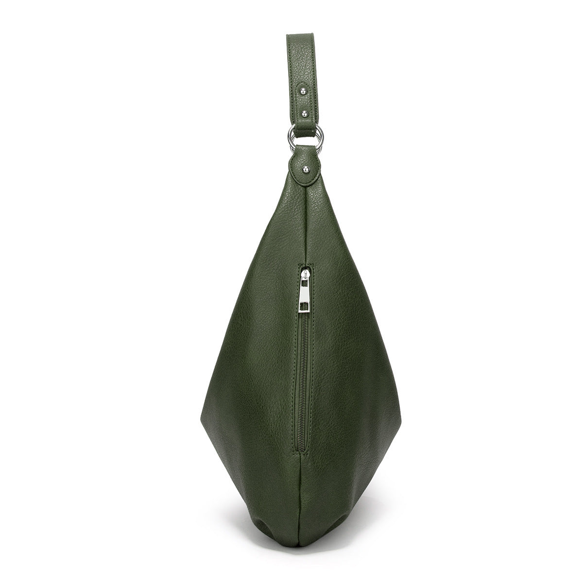 Weiche Leder Hobo-Tasche mit großer Kapazität für Damen